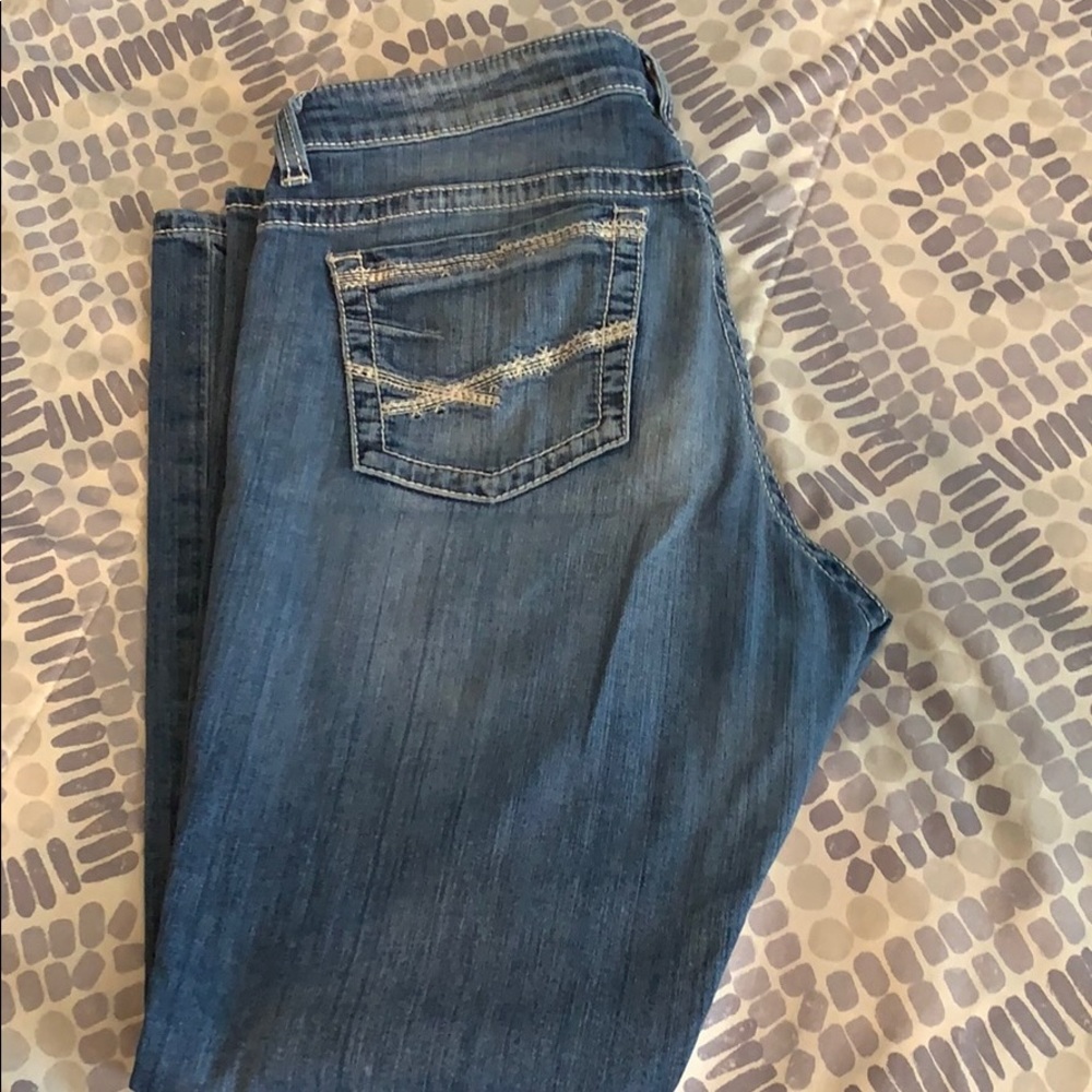 Jeans from buckle